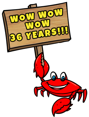 crab beach sign 2026